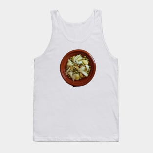 Moroccan Chicken Tagine, Beautiful Gift For Morocco Food Lover Tank Top